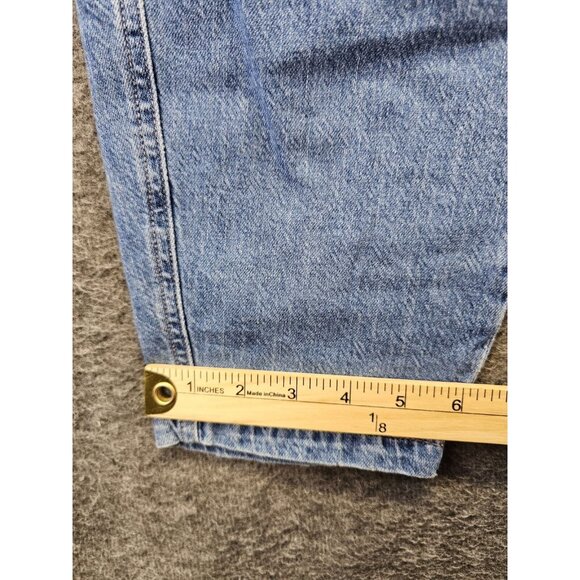 American Eagle Jeans Women’s Size 6 Relaxed Mom Jeans Medium Wash Triple Button - Picture 11 of 11